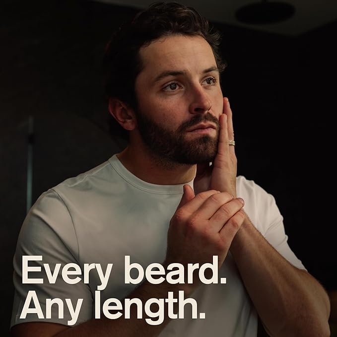 Every Man Jack Beard + Face Wash - Subtle Aged Bourbon Fragrance - Cleans and Helps Condition and Soften Your Beard and Skin Underneath - Naturally Derived with Aloe and Glycerin- 6.7 fl oz (2 Pack)