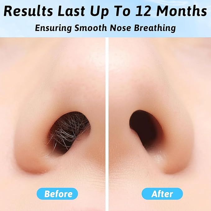 100Pcs Nose Wax Sticks, Hair Wax Applicator Nose Waxes Kit Accessories for Nostril Cleaning Ear Face Hair Removal for Men Women