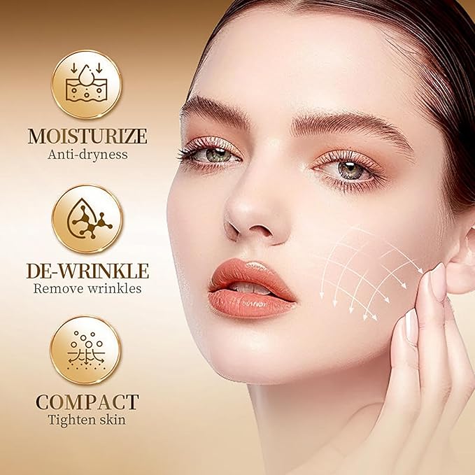 Retinol Cream for Face with Collagen and Hyaluronic Acid - Anti Aging Wrinkle Cream for Women and Men - Day and Night Facial Moisturizer for Tightening and Skin Firming - Crema Hidratante Para la Cara