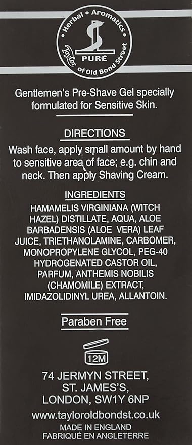 Pre-Shave Gel - Scent: Jermyn Street Collection