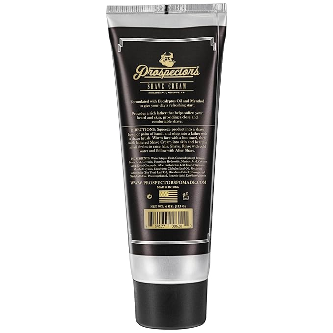 Prospectors Shave Cream 4 oz.