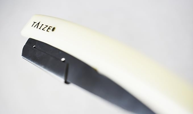 TAIZE - Straight Edge Razors - Professional Barber - Japanese Stainless Steel - Pearl - 5''