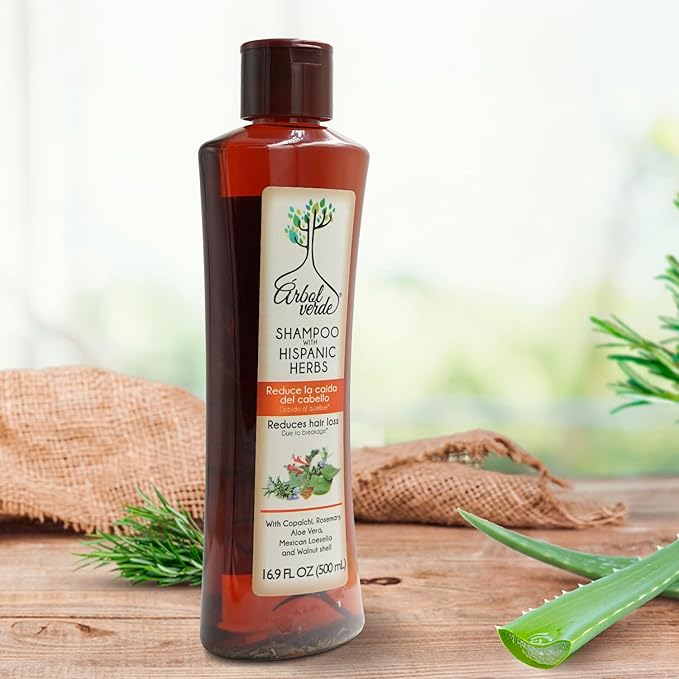 Arbol Verde Natural Anti Hair Loss Shampoo 16.9 fl oz (Pack of 2)