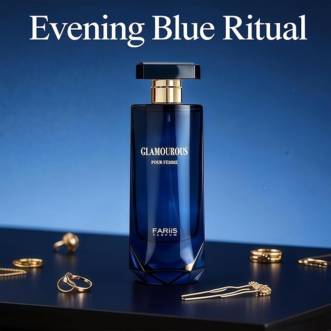GLAMOUROUS Men's Cologne | 100ml Black Lavender & Vanilla Eau de Parfum | Gourmand Aromatic Fragrance Gift