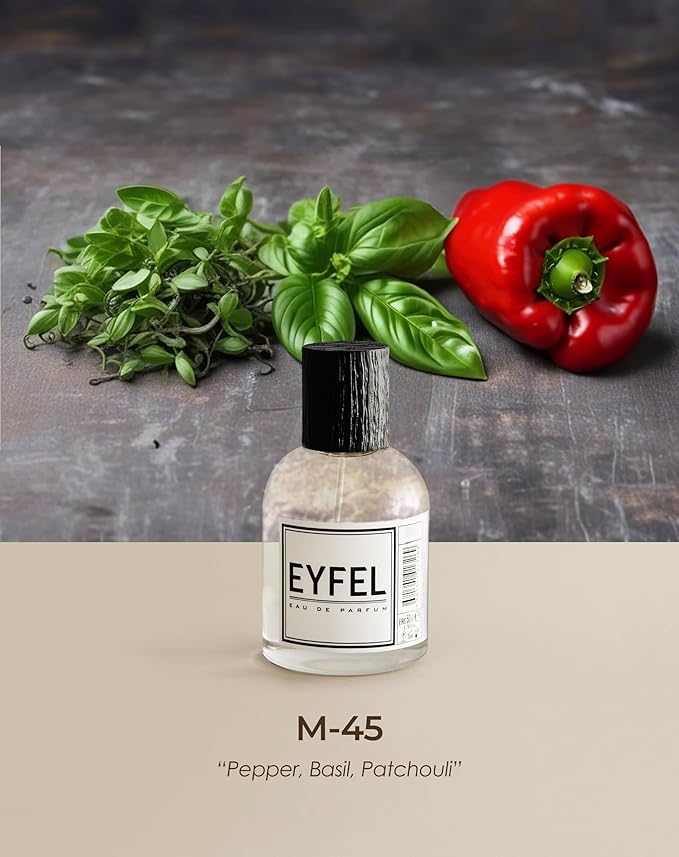 EYFEL Perfume for Men – M45 INSPIRED BY EUPHORIA – Eau de Parfum Spray – Men’s Cologne – EDP 50 ml / 1.76 FL. OZ.