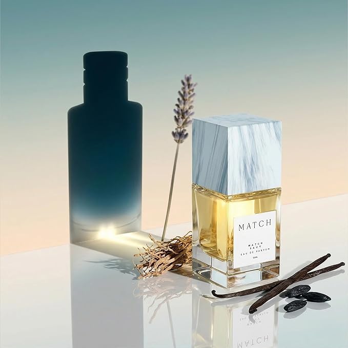Match Sauv Eau de Parfum – Aromatic Spicy Perfume with Bergamot, Cardamom & Lavender – Warm Spicy Notes, Musk Scent & Vanilla – Best Smelling Mens Cologne 50ml / 1.7 fl oz