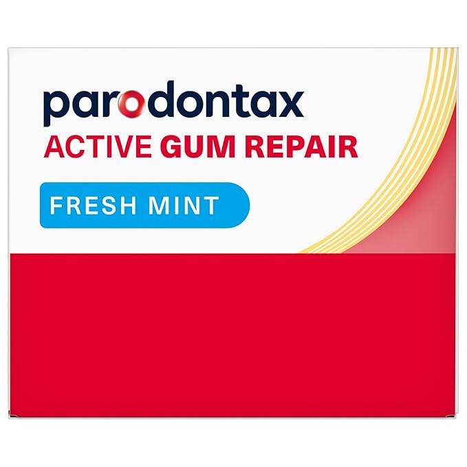 Parodontax Active Gum Repair Toothpaste, Toothpaste To Help Reverse Signs Of Early Disease For Health, Fresh Mint Flavored - 3.4 Oz x 3