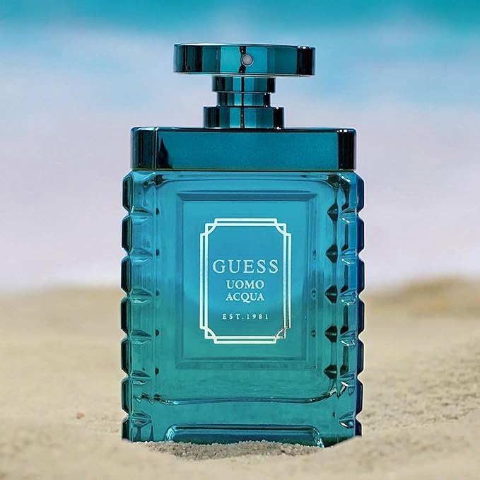 Guess Uomo Acqua Eau de Toilette Cologne Spray For Men, 1.0 Fl. Oz.
