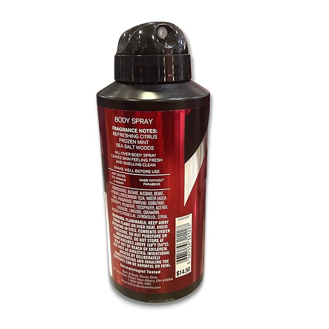 Bath & Body Works Sport Body Spray - Men's Collection - 3.7 oz (Pack of 2)
