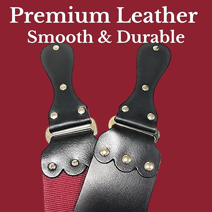 GENTS Professional 3″ x 26″ Straight Razor Strop - Premium Genuine Leather & Canvas Barber Strop with Stainless Steel Hook - Traditional Wet Shaving Razor Sharpener