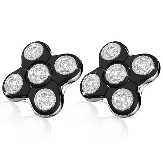 Balder Pro Shaver Peplacement Heads for Remington Balder Pro Head Shaver Model XR7000/XR1500/XR1501 Electric Shaving for Bald Men,2Pack