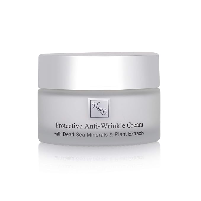 H&B Protective Anti-Wrinkle Anti-aging Facial Cream for Men Face Moisturizer Dead Sea Minerals