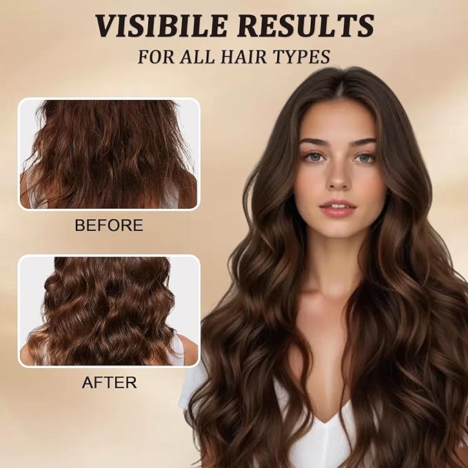 Batana Oil Shampoo & Conditioner Set for Hair Growth & Thickening - With Biotin, Keratin, Tea Tree & Rosemary - Strengthens & Volumizes Thin Hair - Daily Hair Care for Men & Women
