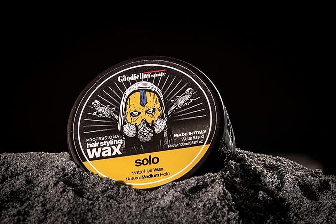 The Goodfellas' smile Hair Wax Pomade, Matte with Medium Hold Formula, 100ml, Made in Italy (Solo/Sanalwood & Mandarin)