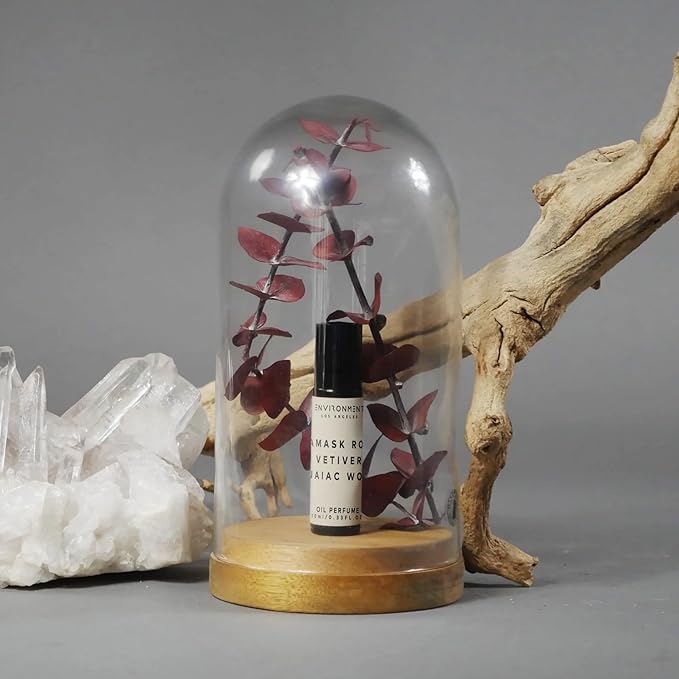 ENVIRONMENT Inspired by 5-Star Resort FMT 10ml Roll-on Perfume (Damask Rose | Vetiver | Guaiac Wood) Body Oil Fragrance, Roll On Oil, Body Fragrance for Women & Men, Luxury Scent, Vegan, Cruelty-Free