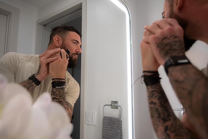 5 Head Shavers for Bald Men - Wet Dry Head Shavers for Men - Electric Razor for Bald Hair - Head Shaver Kit - Rechargeable Bald Head Shaver with Trimmers and Cleaning Brush