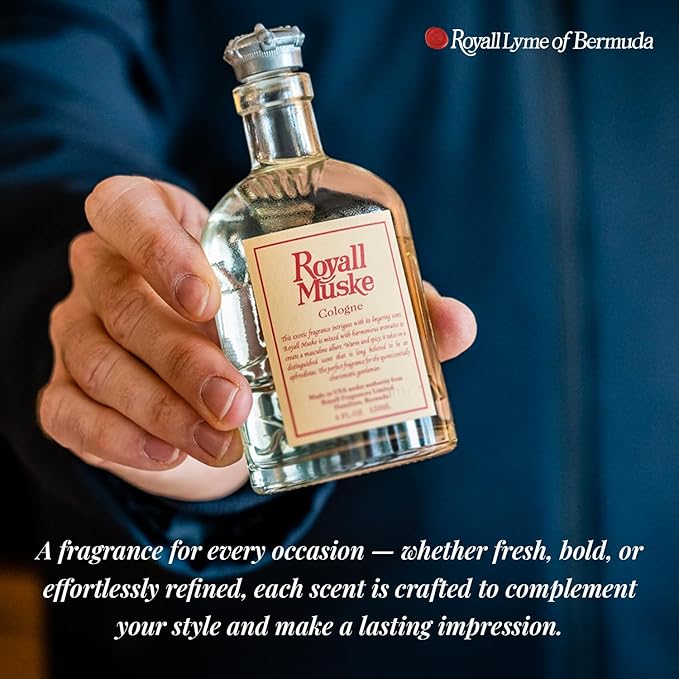 Royall Muske 2 oz - Travel Size Original Cologne and Aftershave