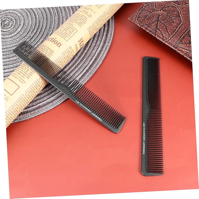 10pcs Set tools for men tooth cutting comb Beard Mustache Comb dense tooth hair brush Two Dense hair brush for men s for Hair dual purpose man Tony Guy