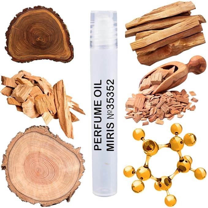 MIRIS No. 35352, Inspired by Molecu 04, Long-Lasting Unisex Perfume Oil for Women & Men Roll-On, Rollerball 0.34 Fl Oz / 10 ml
