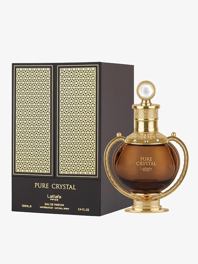 Lattafa Pure Crystal 100ml Unisex Eau De Parfum Pride - Luxury Fragrance | Fruity, Spicy & Woody
