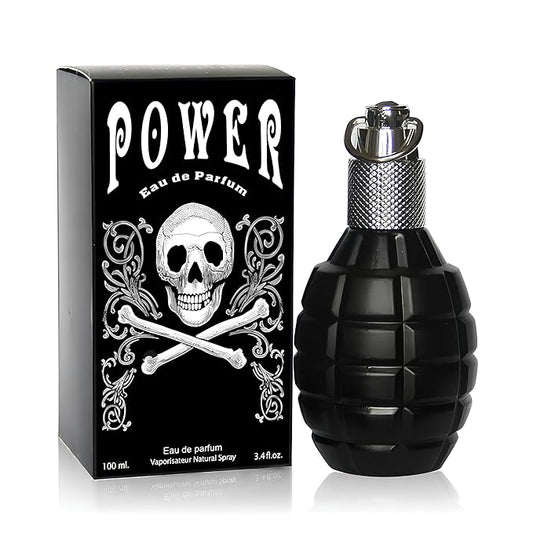 Power Cologne For Men Natural Spray Perfume Classic Scent Eau De Toilette For Daily Use 3.4 Fluid Ounce