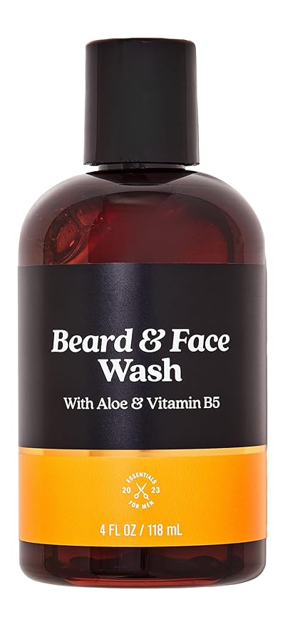 Bath and Body Beard & Face Wash With Aloe & Vitamin B5 | 4 oz