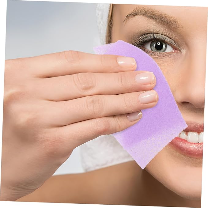 Man Face Scrubber Makeup Remover Wash Cloth Reusable Facial Cleansing Towels