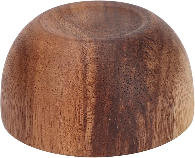 Wooden Shaving Soap Bowl, Large Capacity Acacia Wood Shave Cream Cup for Men, Portable Foaming Shaving Soap Container with for Home Barber Shop Use