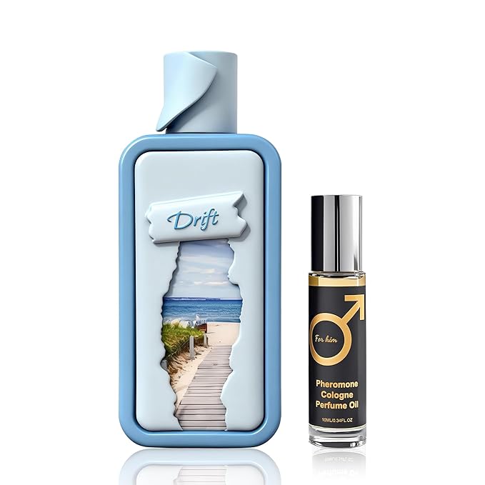 Women’s Eau de Parfum, Citrus Floral Men’s Perfume with Musk & Cedarwood Base, Viva Las Vigas Rose Fragrance Riiffs Season Drift&Pheromone