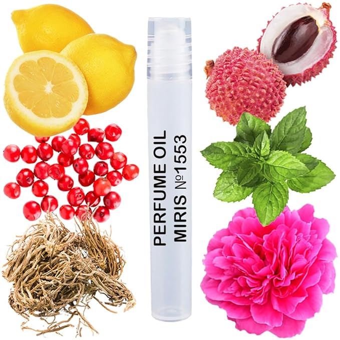 MIRIS No. 1553, Inspired by Elle, Long-Lasting Perfume Oil for Women Roll-On, Rollerball 0.34 Fl Oz / 10 ml