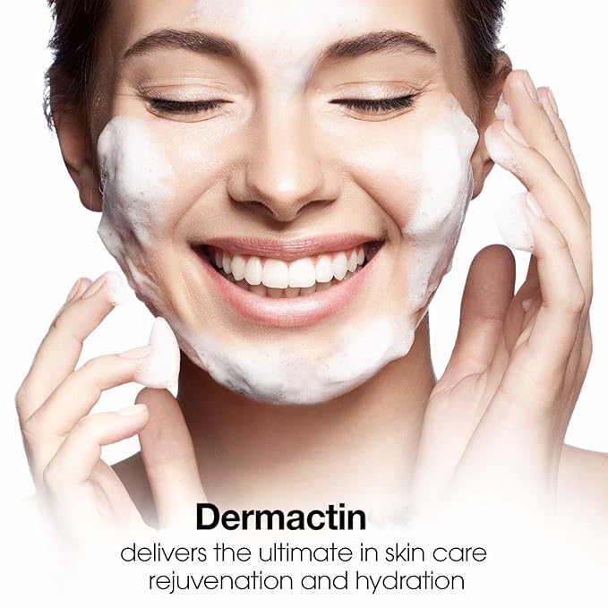 Dermactin Pore Refining Charcoal Detoxifying Facial Cleanser, 8 Fluid Ounce