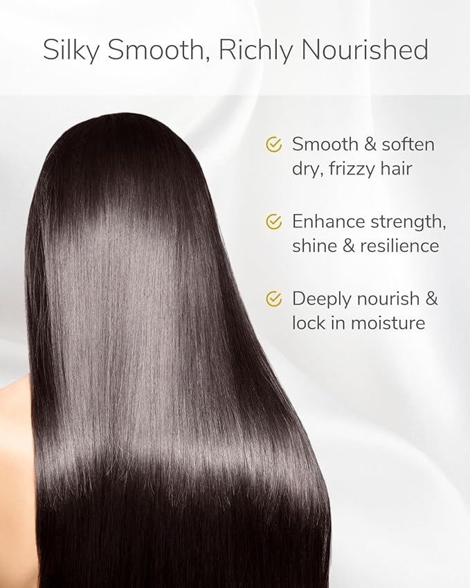 Conditioner Treatment, Moisturizing & Repairing Hair Conditioner for Women & Men, Hydrating for Dry, Damaged, Color-Treated Hair, Paraben-Free, Sulfate-Free, White (8.5 fl oz, 250 ml)