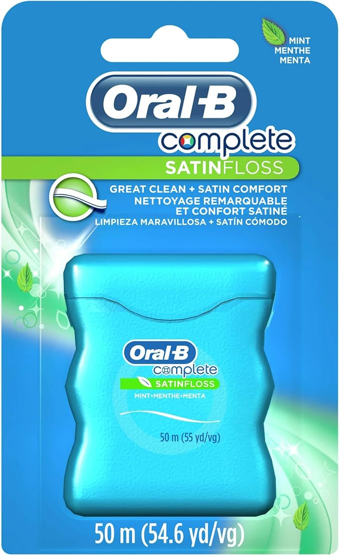 Oral-B 54 Yards Floss Satin Mint (6 Pieces)