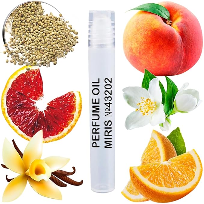 MIRIS No. 43202, Inspired by Touch of Pink, Long-Lasting Perfume Oil for Women Roll-On, Rollerball 0.34 Fl Oz / 10 ml