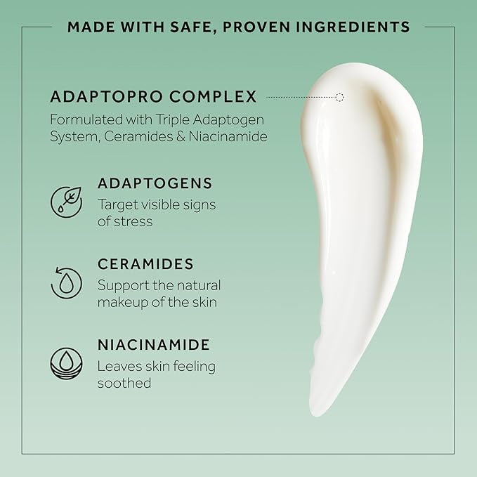 No7 Derm Solutions 100hr Hydrating Face Moisturizer - Face Cream Formulated with Ceramides, Niacinamide & Adaptogens to Help Maintain Moisture Barrier - For Sensitive & Dry Skin (3 Fl Oz)