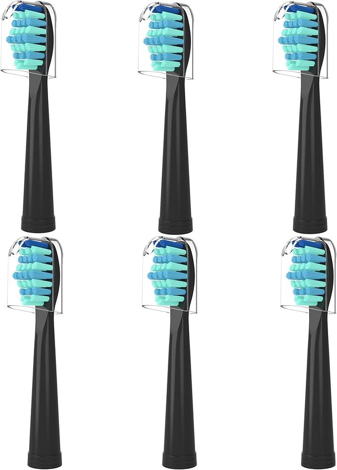 Toothbrush Heads for FairyWill, Replacement Brush Heads for Fairy Will, Electric Toothbrush Replacement Heads for Fairywill FW-507/508/551/515/917/959, FW-D1/D3/D7/D8