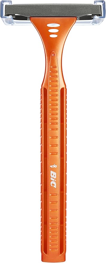 BIC 3 Sensitive, Men's Disposable Razors, Fixed Head Triple Blade for a Close Shave, Bundle of 4 Packs of 4