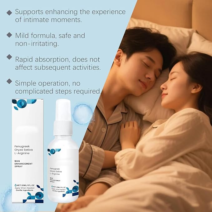 2026 New Male Balance & Spray Seaweed Spray & Advanced Men's Sprays, Lmprove Vitality & Refreshing Lightweight Formula for Daily Use