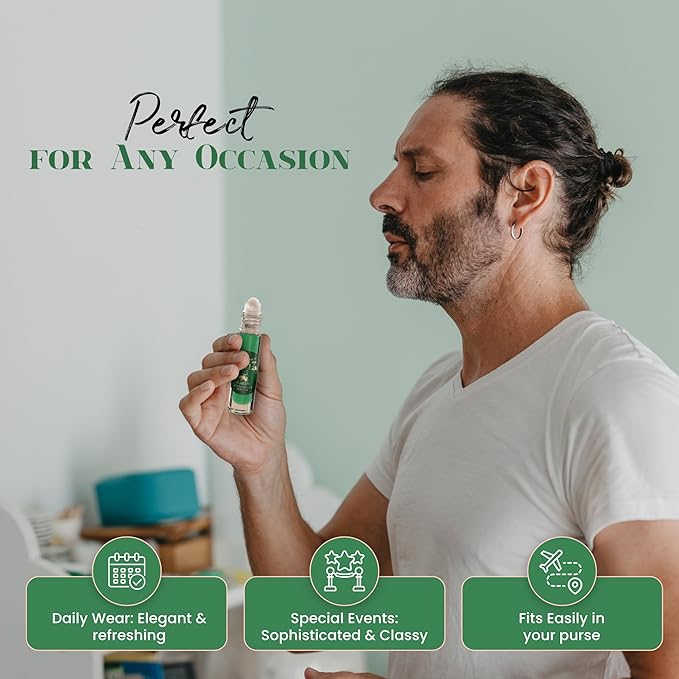 MOBETTER FRAGRANCE OILS Pola Green Cologne Fragrance Body Oil for Men
