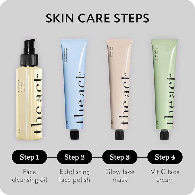 The Act Vitamin C Face Moisturizer Cream for Men and Women - Brightening & Hydrating | Anti-Aging Day Cream with Ceramides & Antioxidants for All Skin Types | Lightweight, Non-Greasy, Vegan 2 Fl Oz