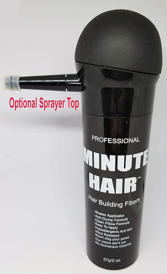 Biggie Sized 57 Gram Bottle Full Of Minute Hair Fibers. High Grade Hair Building Fibers. Gargantuan Amount of LIGHT BLONDE Fibers Inside A Compact Size Refillable Bottle. Choose Your Color.