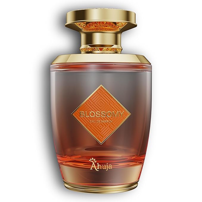 AHUJA Blossomy Eau De Parfum 3.4oz for Women – Long Lasting Floral Fragrance with Natural Tuberose and Jasmine – Luxurious, Fresh & Elegant Perfume