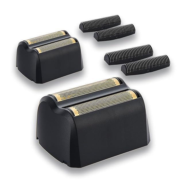 Shaver Foil Head Cutter Bar Replacement,Compatible with Wahl 5 Star Series Vanish Shaver 8173-700,High Performance Shaving Accessorie, Black (2 Pack)
