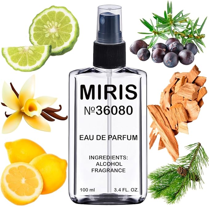 MIRIS No. 36080, Inspired by Gypsy Water, Long-Lasting Unisex Eau de Parfum for Women & Men, Spray 3.4 Fl Oz / 100 ml