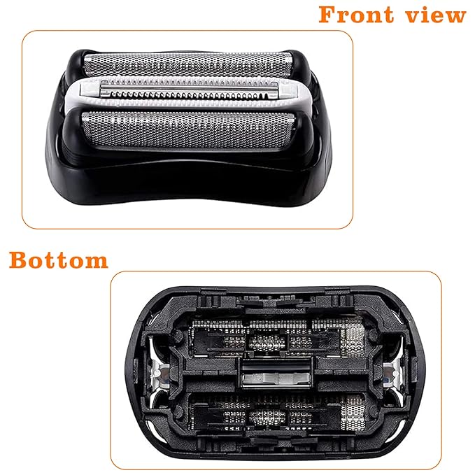 32B S3 Electric Replacement Shaver Head, Series 3 Shaving Razor Head, Series 3 Replacement Head Compatible with S3 3040s 3080s-4 370cc 3070cc 3000s 3010, 3090cc Etc