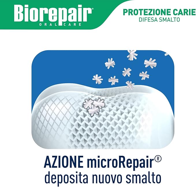 Biorepair:"Total Protective Repair" Toothpaste with microRepair * 2.5 Fluid Ounce (75ml) Tube * [ Italian Import ]