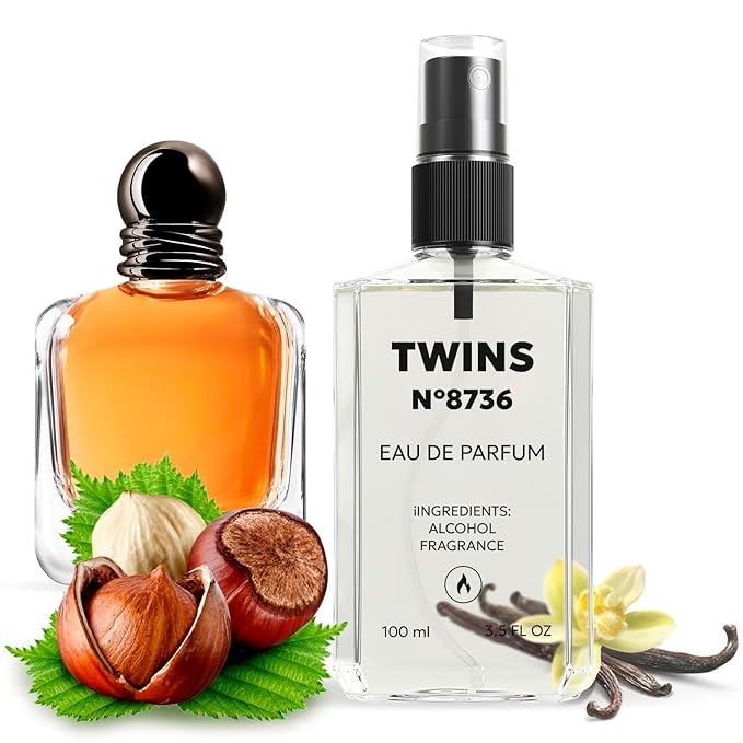 TWINS Impression of Stronger With You | Perfume for Men Eau de Parfum | No.8736 | 3.4 Fl Oz / 100 ml