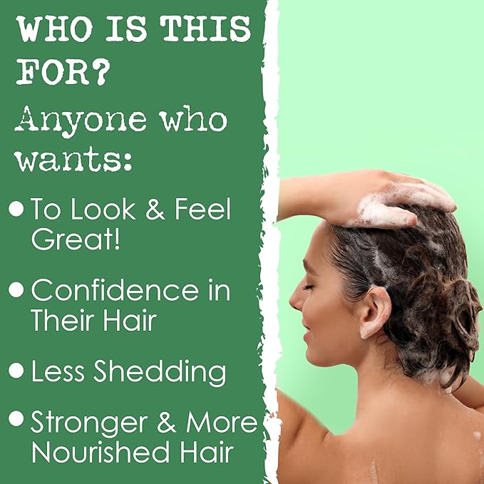 Rosemary Oil for Hair Growth Shampoo Bar. Eco-Friendly,No Harsh Chemicals, Color Safe, pH Balanced. Solid Shampoo Bar Equal to 3 Liquid Bottles. Zero Plastic, USA Made, Strengthening & Dry Hair Relief