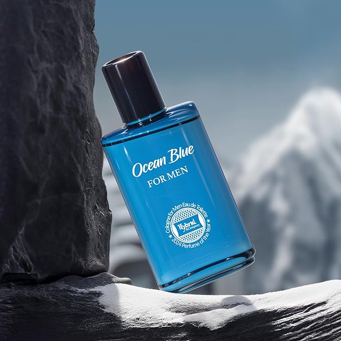 Hybrid & Company Ocean Blue For Men Eau De Toilette Vaporisateur Natural Spray 3.4 Fl Oz