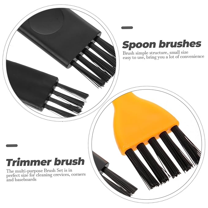 2sets Hair Clipper Cleaner Electric Shaver Brush Razor Cleaning Brush Mini Cleaning Tool Versatile Accessory 48pcs*2